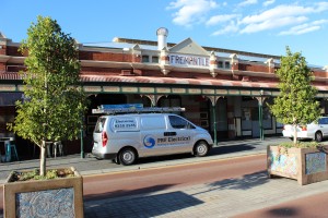 prf electrical work van
