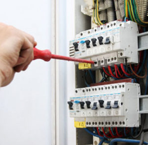 RCD testing on a switch board