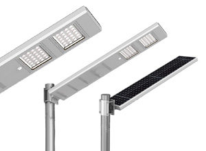 solar street lights-all in one