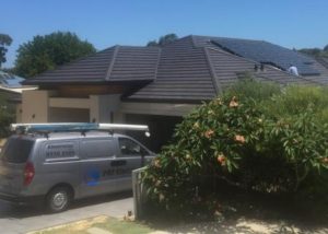 prf electrical van parked in driveway