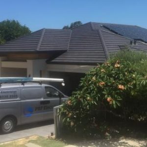 prf electrical van parked in driveway