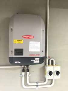 fronius grid connected by an inverter