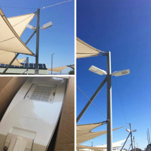 Garden City, Booragoon WA. Shopping centre car park lighting
