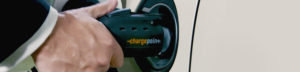 Electric car charging station