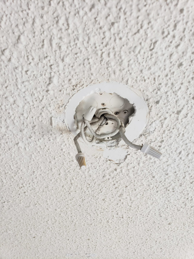 old electrical wiring