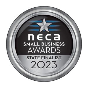 neca small business award state finalist 2023 logo