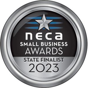neca small business award state finalist 2023 logo