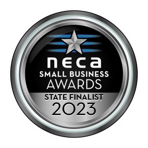 neca small business award state finalist 2023 logo